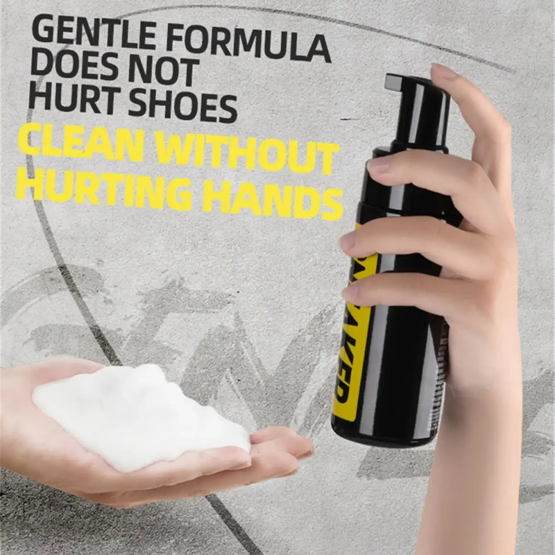 Sneaker Care For Suede - Sports Shoe Foam Cleaner Kit Dry