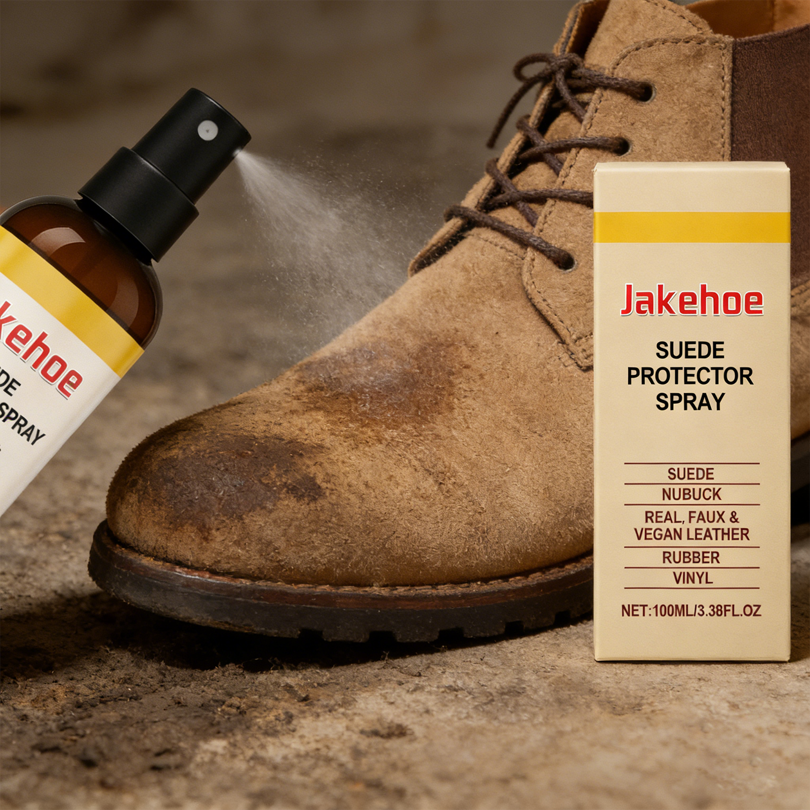 Sneaker Care For Suede - Suede Cleaner Spray Nubuck Care Kit
