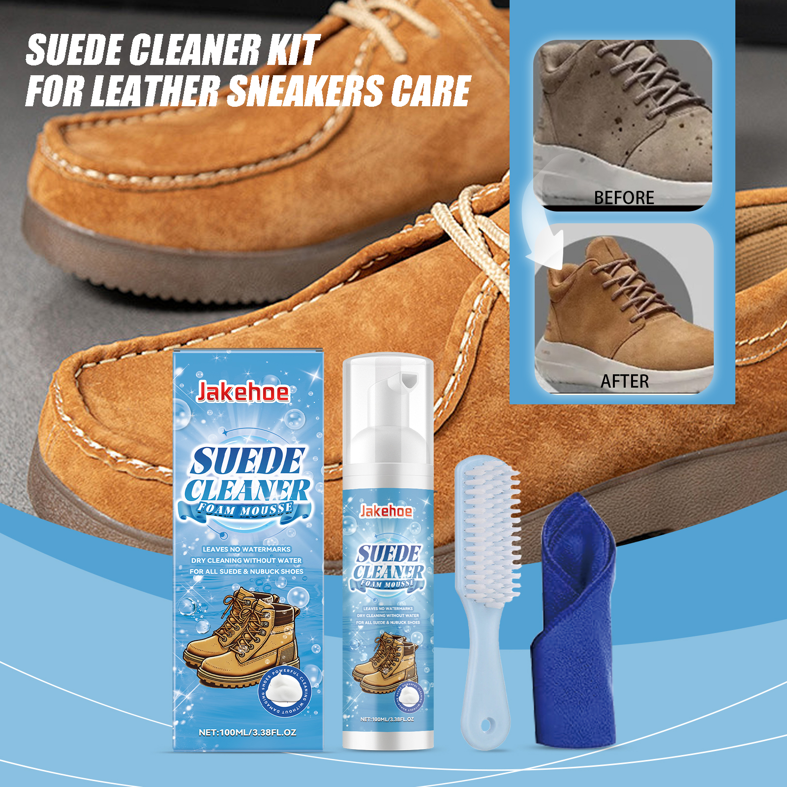 Suede Cleaner Kit Leather Velv - Sneaker Care For Suede recension och pris