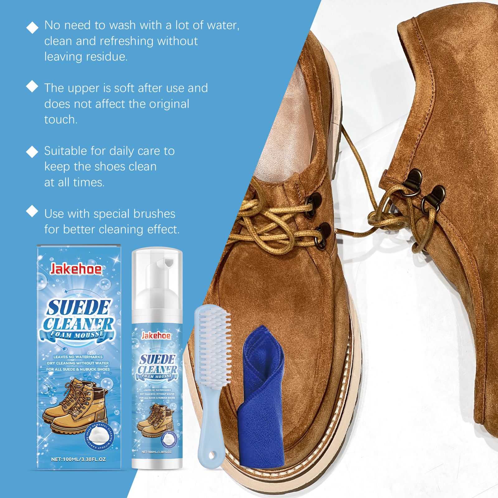 Suede Cleaner Kit Leather Velv - Sneaker Care For Suede recension och pris
