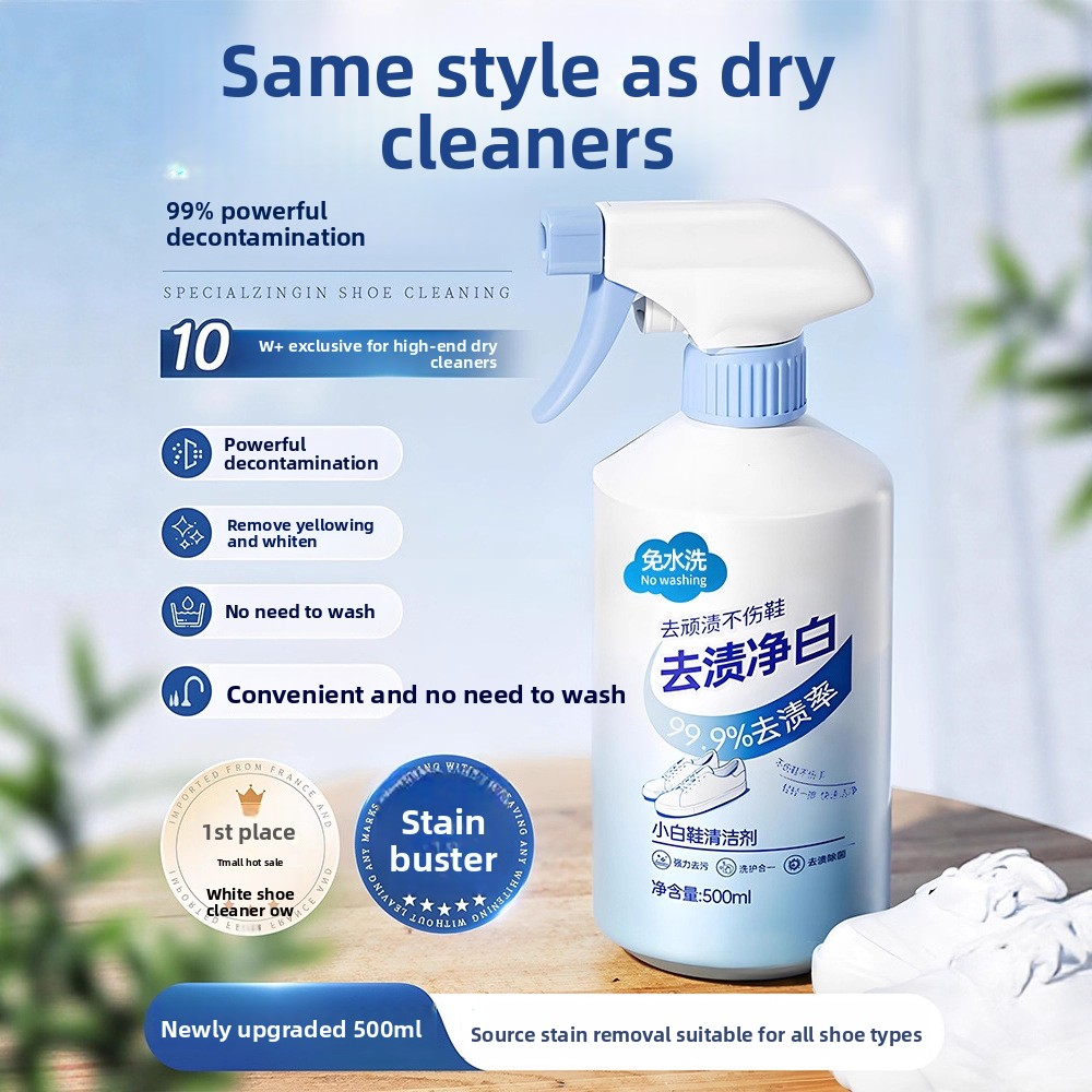 500ml white shoe cleaner no cl - Sneaker Care For Suede recension och pris